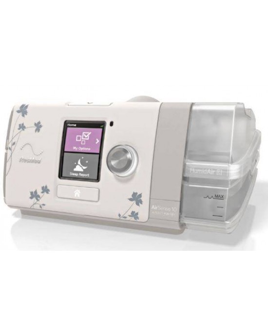 RESMED AIRSENSE™ 10 AUTOSET™ FOR HER AUTO CPAP MACHINE WITH HUMIDAIR™ HEATED HUMIDIFIER RESMED AIRSENSE™ 10 AUTOSET™ FOR HER AUTO CPAP MACHINE WITH HUMIDAIR™ HEATED HUMIDIFIER
