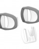 Fisher & Paykel Headgear Clips and Buckle for F&P Vitera Full Face CPAP Masks