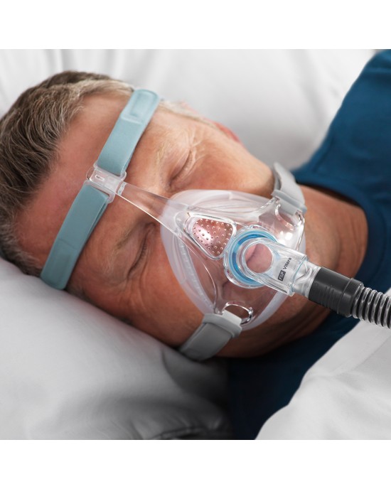 Fisher & Paykel Vitera Στοματορινική Μάσκα CPAP με Κεφαλοδέτη