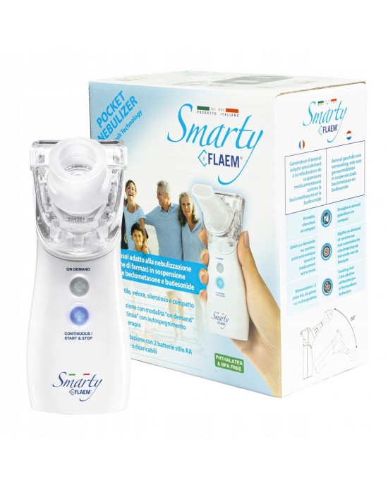 Flaem Smarty Portable Nebulizer with PMVT Technology