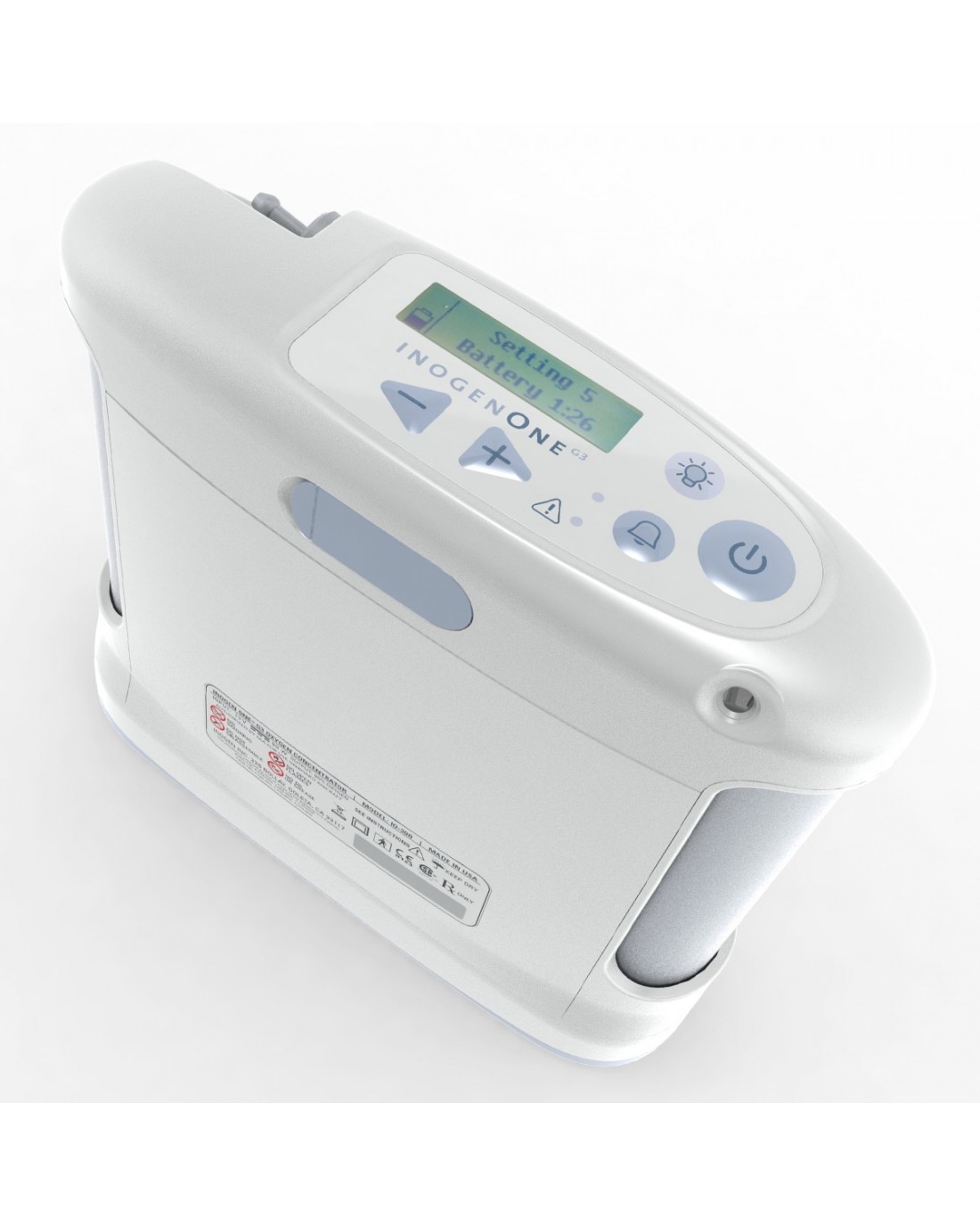 INOGEN ONE G3 PORTABLE OXYGEN CONCENTRATOR (5 SETTINGS FLOW