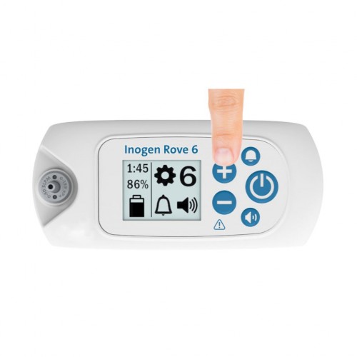 INOGEN ROVE 6 PORTABLE OXYGEN CONCENTRATOR MACHINE (6 LPM - PULSE DOSE MODE)