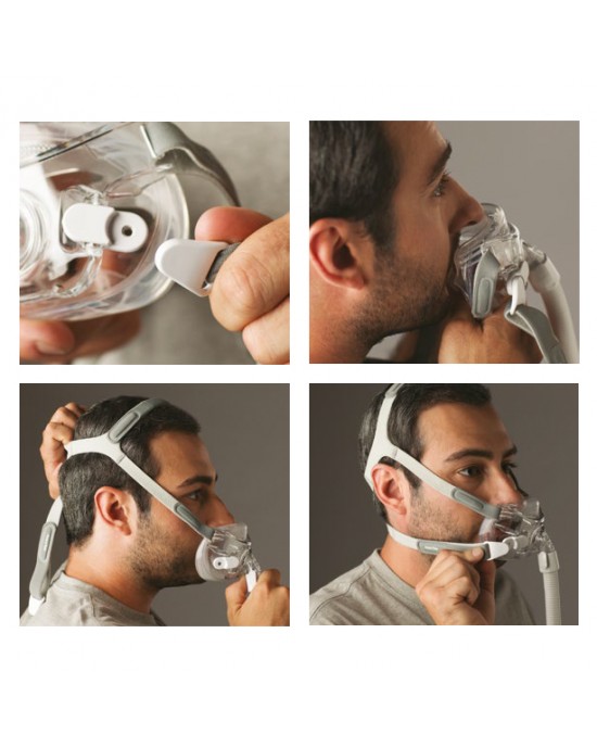 Philips Respironics Amara View Full Face CPAP Mask with Headgear