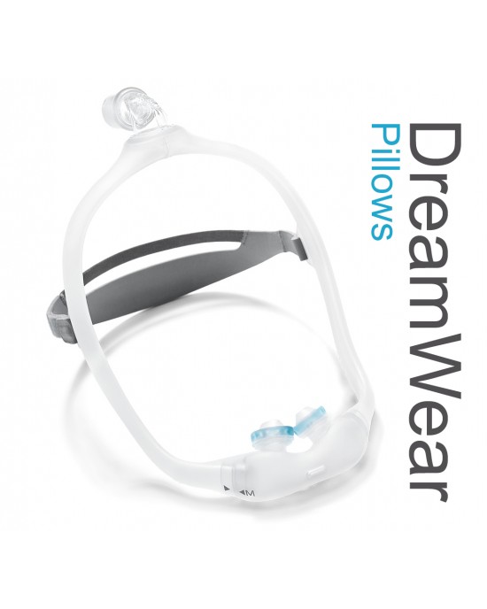 Philips Respironics DreamWear Gel FitPack Nasal Pillow CPAP Mask with Headgear