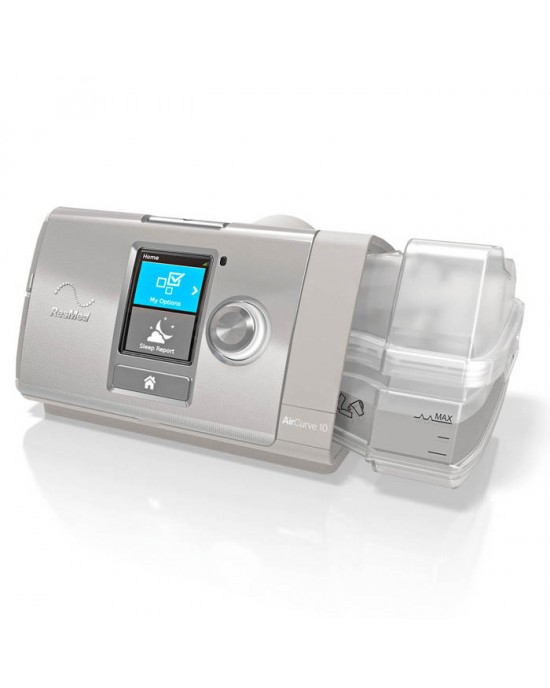 RESMED AIRCURVE™ 10 S BILEVEL MACHINE WITH HUMIDAIR™ HEATED HUMIDIFIER