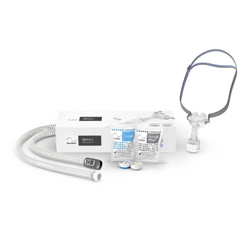 ResMed AirFit™ P10 Nasal Pillows CPAP Mask Setup Pack for AirMini Portable CPAP Machine