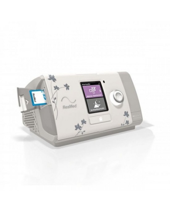 RESMED AIRSENSE™ 10 AUTOSET™ FOR HER AUTO CPAP MACHINE WITH HUMIDAIR™ HEATED HUMIDIFIER (MODEM INCLUDED)