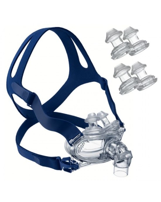 Mirage Liberty™ Ρινικά Μυτάκια Στοματορινική Μάσκα CPAP με Κεφαλοδέτη (Εξαντλημένη)
