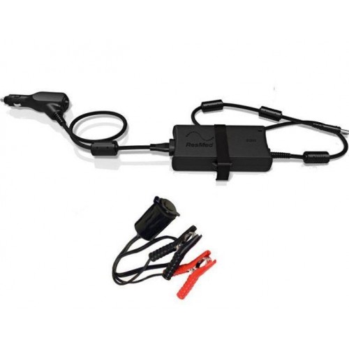 ResMed DC Power Converter with Alligator Clips for AirSense™ 10 & AirCurve™ 10 CPAP & BiLevel Machines 