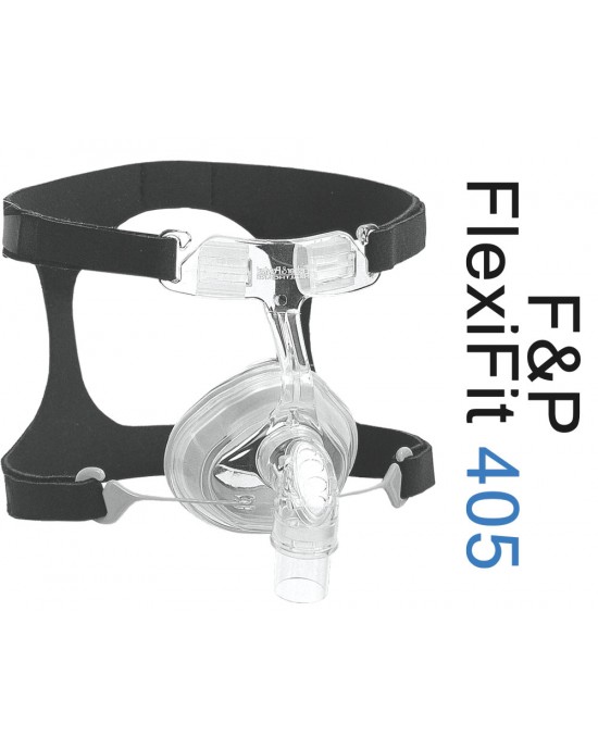 Fisher & Paykel FlexiFit 405 Ρινική Μάσκα CPAP με Κεφαλοδέτη