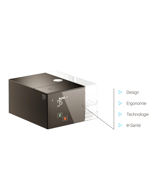 SEFAM SBOX V2™ AUTO CPAP MACHINE WITH HEATED HUMIDIFIER