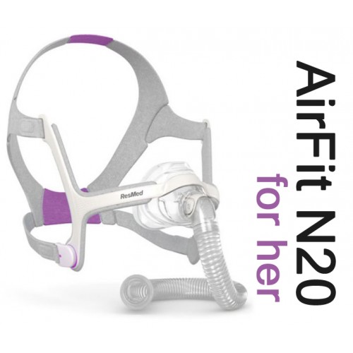 ResMed AirFit™ N20 For Her Nasal CPAP Mask with Headgear 