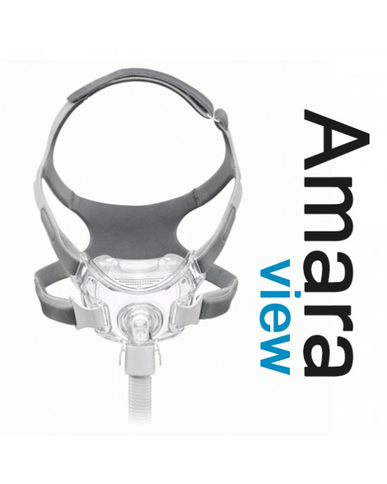 Philips Respironics Amara View Full Face CPAP Mask with Headgear