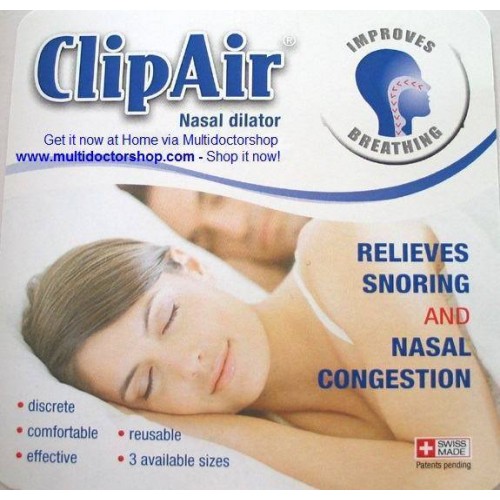 Oscimed ClipAir® Anti Snoring & Nasal Dilator