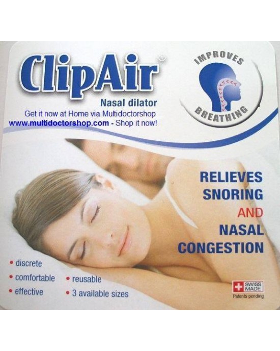 Oscimed ClipAir® Anti Snoring & Nasal Dilator