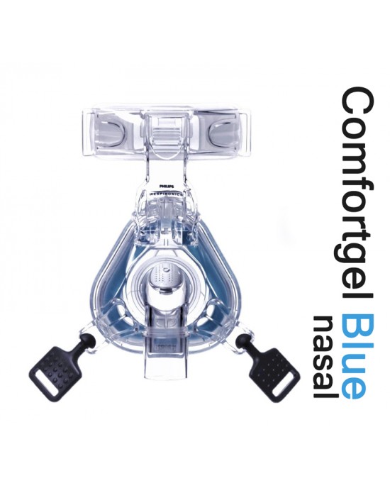 Philips Respironics ComfortGel BLUE Nasal CPAP Mask with Headgear