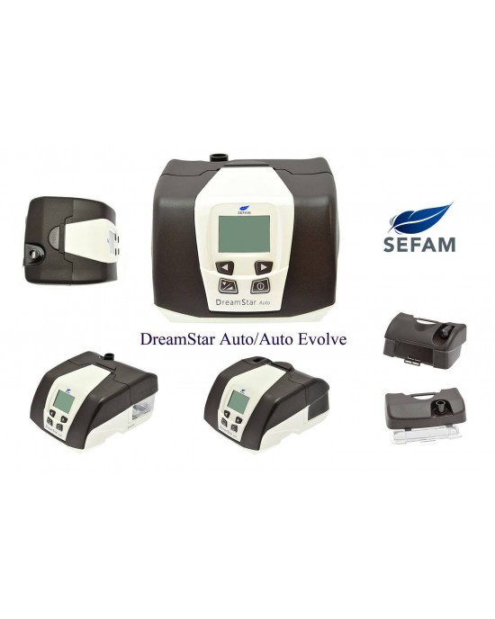 SEFAM DREAMSTAR™ ΑΥΤΟΜΑΤΗ ΣΥΣΚΕΥΗ CPAP ΜΕ ΘΕΡΜΑΙΝΟΜΕΝΟ ΥΓΡΑΝΤΗΡΑ (ΕΞΑΝΤΛΗΜΕΝΟ)