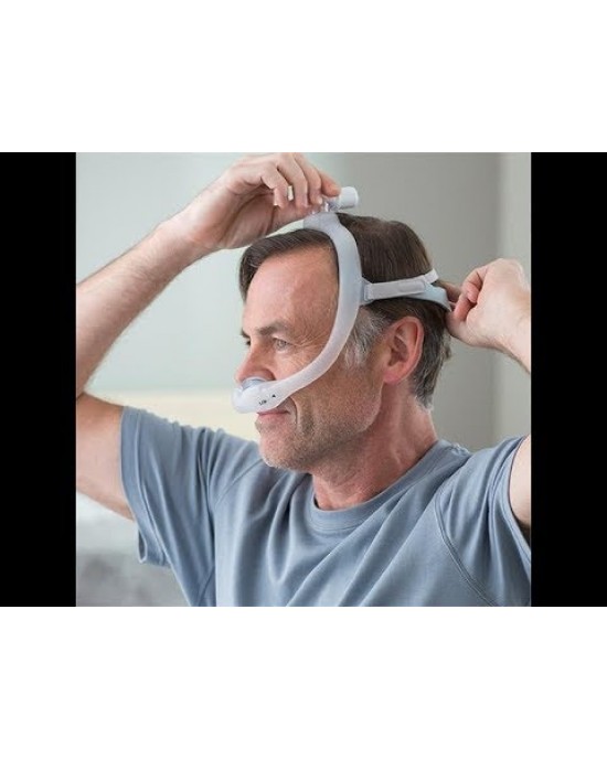 Philips Respironics DreamWear Gel FitPack Ρινικα Μυτάκια Μάσκα CPAP με Κεφαλοδέτη