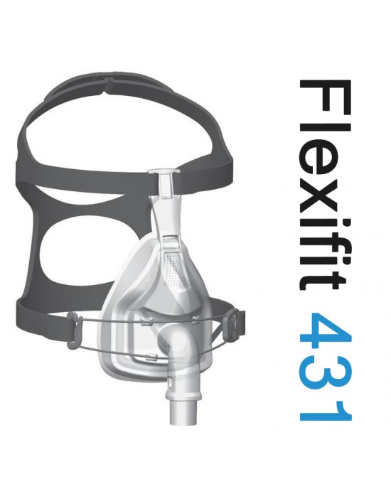 Fisher & Paykel FlexiFit 431 Full Face CPAP Mask FitPack with Headgear