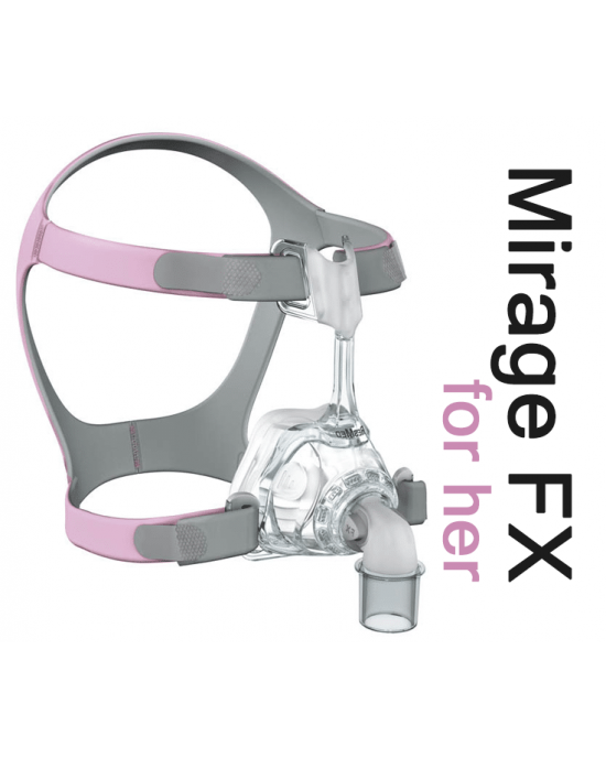 ResMed Mirage™ FX For Her Nasal CPAP Mask with Headgear