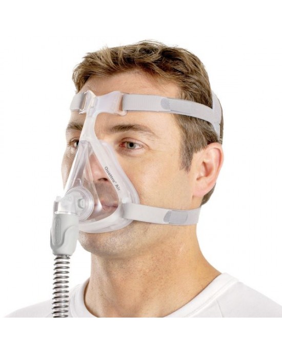 ResMed Quattro™ Air Στοματορινική Μάσκα CPAP με Κεφαλοδέτη