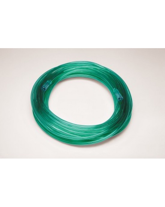 7.6m (25ft) Green Crush Resistant Multi-Channel Visible Oxygen Supply Tubing