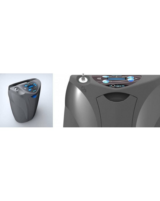 CAIRE EQUINOX PORTABLE OXYGEN CONCENTRATOR MACHINE WITH CONTINUOUS FLOW AND PULSE DOSE MODE (DISCONTINUED)
