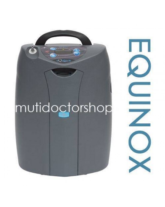 CAIRE EQUINOX PORTABLE OXYGEN CONCENTRATOR MACHINE WITH CONTINUOUS FLOW AND PULSE DOSE MODE (DISCONTINUED)