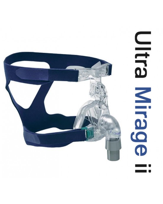 ResMed Ultra Mirage™ II Ρινική Μάσκα CPAP με Κεφαλοδέτη (Εξαντλημένο)