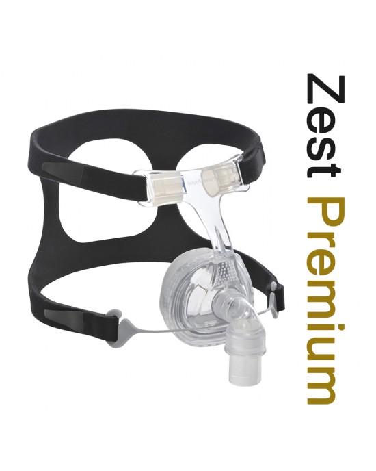 Fisher & Paykel Zest Premium Ρινική Μάσκα CPAP με Κεφαλοδέτη